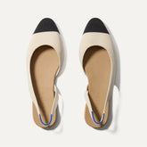 The Almond Slingback - Conch Captoe