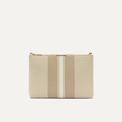 The Convertible Clutch - Oat Latte