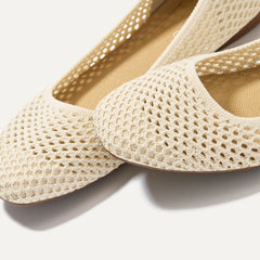The Max Square - Off White Mesh